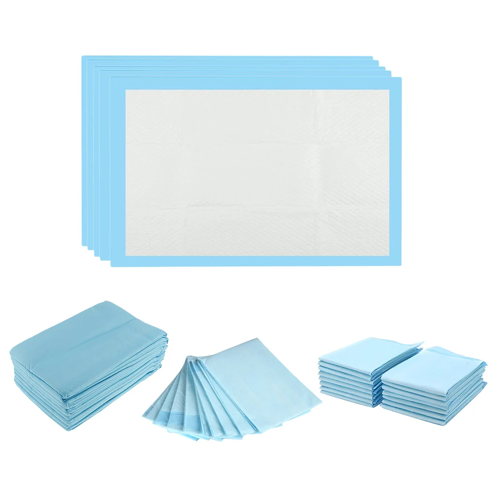 Disposable Incontinence Bed Pads Protection Sheet Mattress Covers Blue Waterproof Incontinence Protector Bed Wetting Mattress
Disposable Incontinence Bed Pads Protection Sheet Mattress Covers Blue Waterproof Incontinence Protector Bed Wetting Mattress