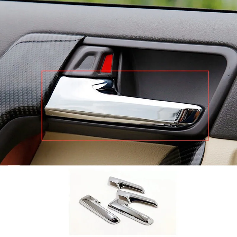 ABS Chrome For Toyota Prado FJ150 2010-2017 Car inner door handle protector frame cover trim Accessories car styling 4pcs
ABS Chrome For Toyota Prado FJ150 2010-2017 Car inner door handle protector frame cover trim Accessories car styling 4pcs