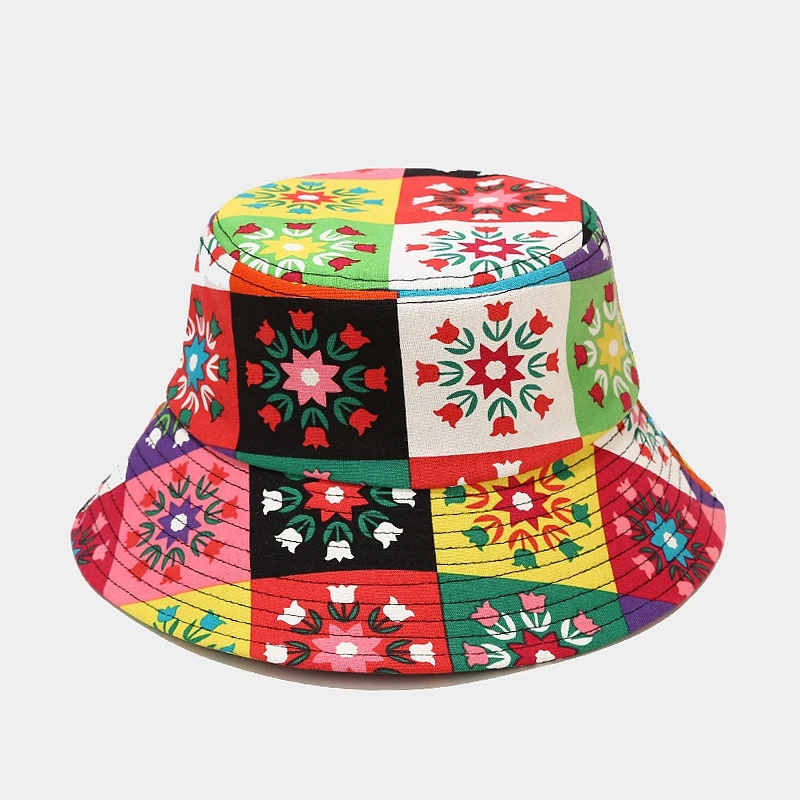 Double Sided Floral Bucket Hat Women Fashion Femme Caps Summer National Panama Flower Foldable Sun Fishing Fisherman hat
Double Sided Floral Bucket Hat Women Fashion Femme Caps Summer National Panama Flower Foldable Sun Fishing Fisherman hat