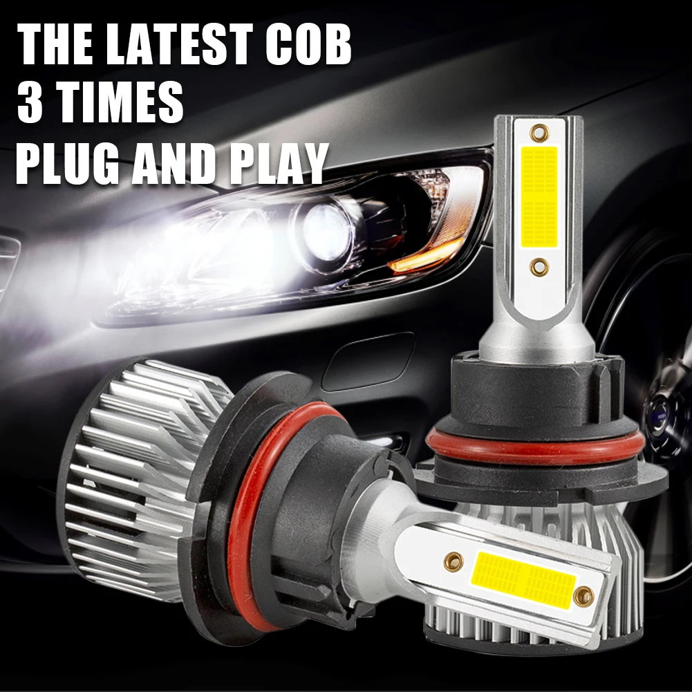 Super Bright 12000LM Car Headlights H7 LED Canbus H4 LED H1 H8 H11 H13 9004 9005 9006 LED Auto Lights Bulb 48W Lamp 6500K
Super Bright 12000LM Car Headlights H7 LED Canbus H4 LED H1 H8 H11 H13 9004 9005 9006 LED Auto Lights Bulb 48W Lamp 6500K
