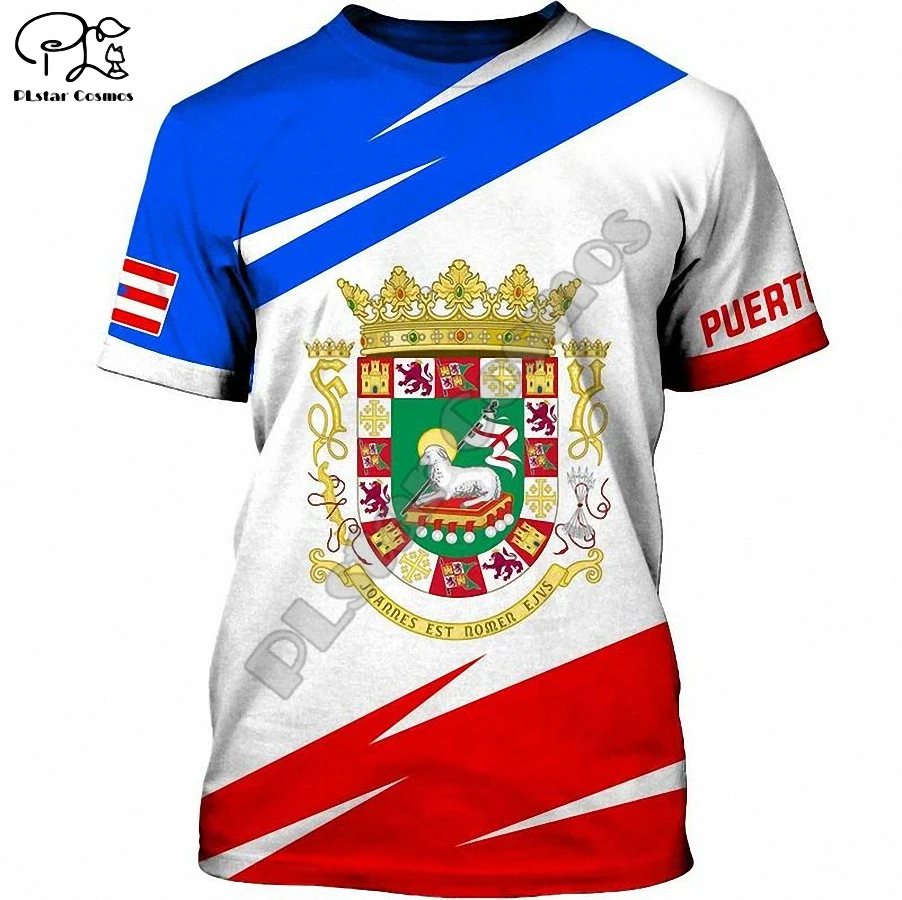 PLstar Cosmos 2021 Puerto Rico Flag Emblem New Fashion Men/Women T-Shirts 3d Printed Summer Short-Sleeve Top Streetwear Style-4
PLstar Cosmos 2021 Puerto Rico Flag Emblem New Fashion Men/Women T-Shirts 3d Printed Summer Short-Sleeve Top Streetwear Style-4