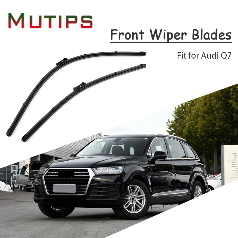 1Set Rubber Car Front Wiper Blade Kit For Audi Q7 2017 Accessories Q7 MK1 MK2 2016 2015-2006 Modified accessories
1Set Rubber Car Front Wiper Blade Kit For Audi Q7 2017 Accessories Q7 MK1 MK2 2016 2015-2006 Modified accessories
