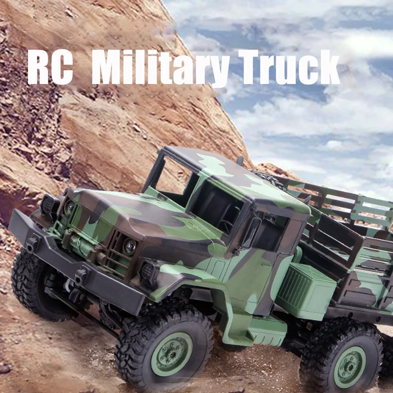 Радиоуправляемая модель автомобиля 1/16 2 4G 4WD 10 км/ч радиоуправляемый грузовик со