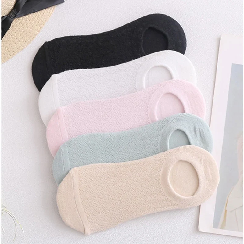 5 Pairs Socks Set Women Spring And Summer Cotton Mesh Breathable Ultra Thin Socks Silicone Anti Slip Invisible Ankle Socks
5 Pairs Socks Set Women Spring And Summer Cotton Mesh Breathable Ultra Thin Socks Silicone Anti Slip Invisible Ankle Socks