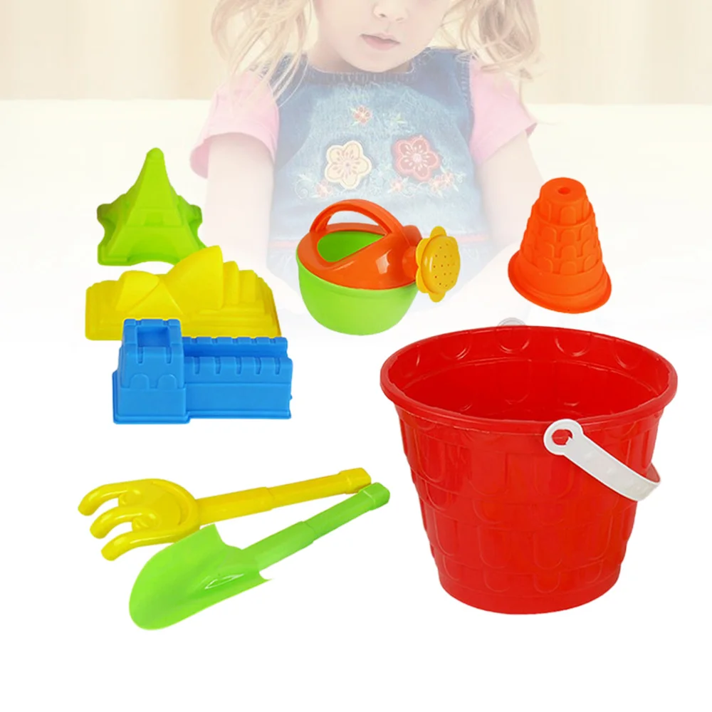 8pcs Dump Truck Beach Toys Set Sand Play Set Sandbox Toys Sand Shovel Watering Can Toys for Girls Boys(Random Color)
8pcs Dump Truck Beach Toys Set Sand Play Set Sandbox Toys Sand Shovel Watering Can Toys for Girls Boys(Random Color)