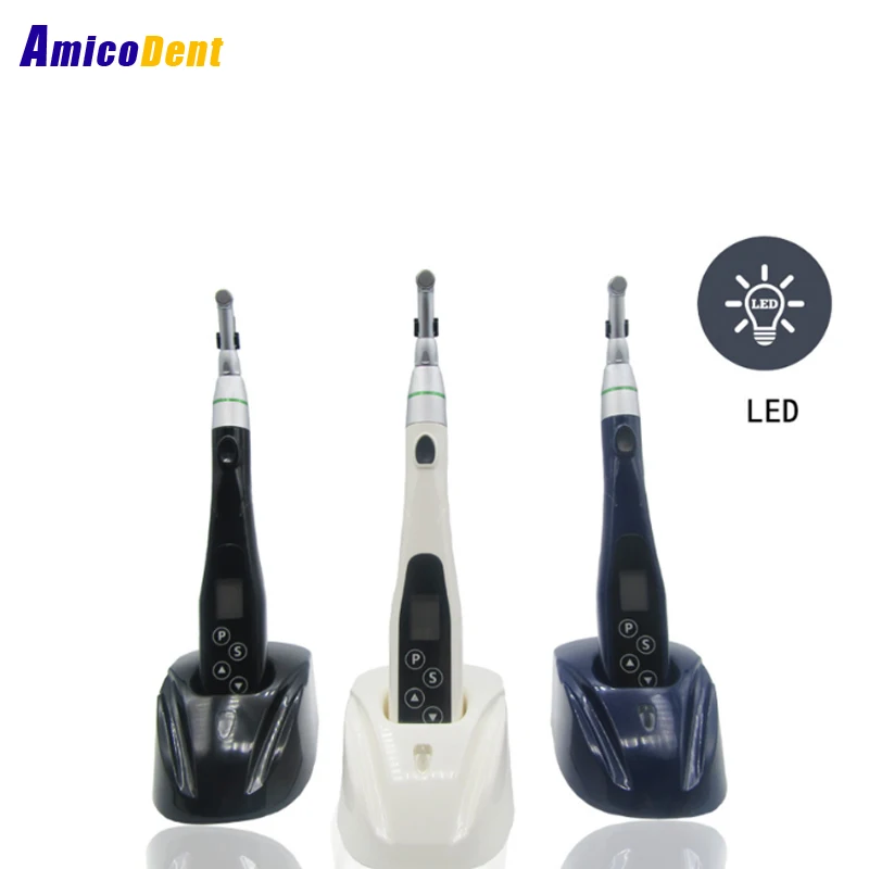 Dental wireless e connect endodontic motor with LED mini head 16:1 low speed handpiece
Dental wireless e connect endodontic motor with LED mini head 16:1 low speed handpiece