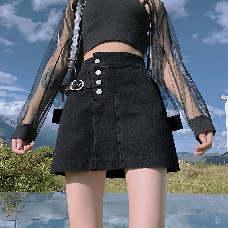 Women Summer Jeans Skirts Denim High Waist Mini Skirts Zipper 2021 New Streetwear Bottom Skinny Blue Skirt
Women Summer Jeans Skirts Denim High Waist Mini Skirts Zipper 2021 New Streetwear Bottom Skinny Blue Skirt