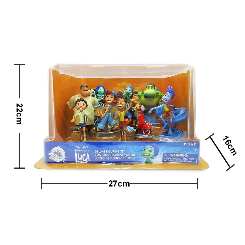 9pcs Disney Pixar Luca Alberto Machiavelli Giulia Sea Monster Deluxe Figurine Play Toy Set Luca Movie Model Anime Figure Doll
9pcs Disney Pixar Luca Alberto Machiavelli Giulia Sea Monster Deluxe Figurine Play Toy Set Luca Movie Model Anime Figure Doll