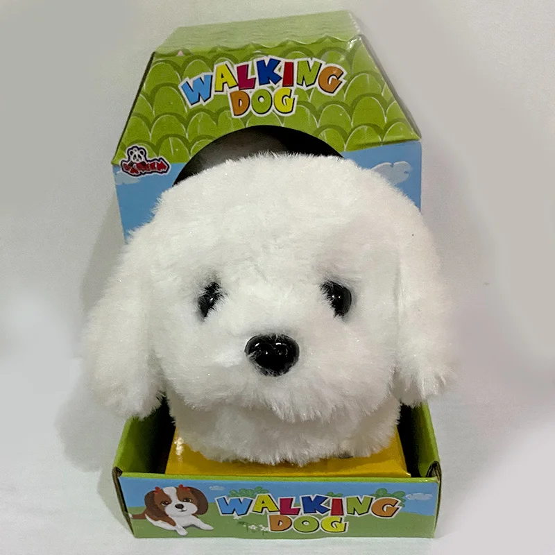 Плюшевые игрушки электрическая собака Детские Бигль игрушка бишон фризе |