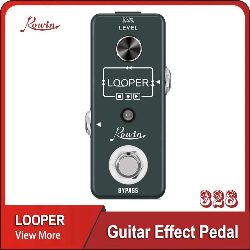 Rowin Looper Guitar Pedal Unlimited Overdubs 10m Of Looping With USB To guitar bass ukulele
Rowin Looper Guitar Pedal Unlimited Overdubs 10m Of Looping With USB To guitar bass ukulele