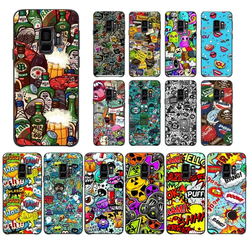 FHNBLJ Graffiti Sticker Bomb Phone Case For Samsung Galaxy J7 PRIME J2Pro2018 J4 Plus J5 PRIME J6 J7 Duo Neo J737 J8
FHNBLJ Graffiti Sticker Bomb Phone Case For Samsung Galaxy J7 PRIME J2Pro2018 J4 Plus J5 PRIME J6 J7 Duo Neo J737 J8