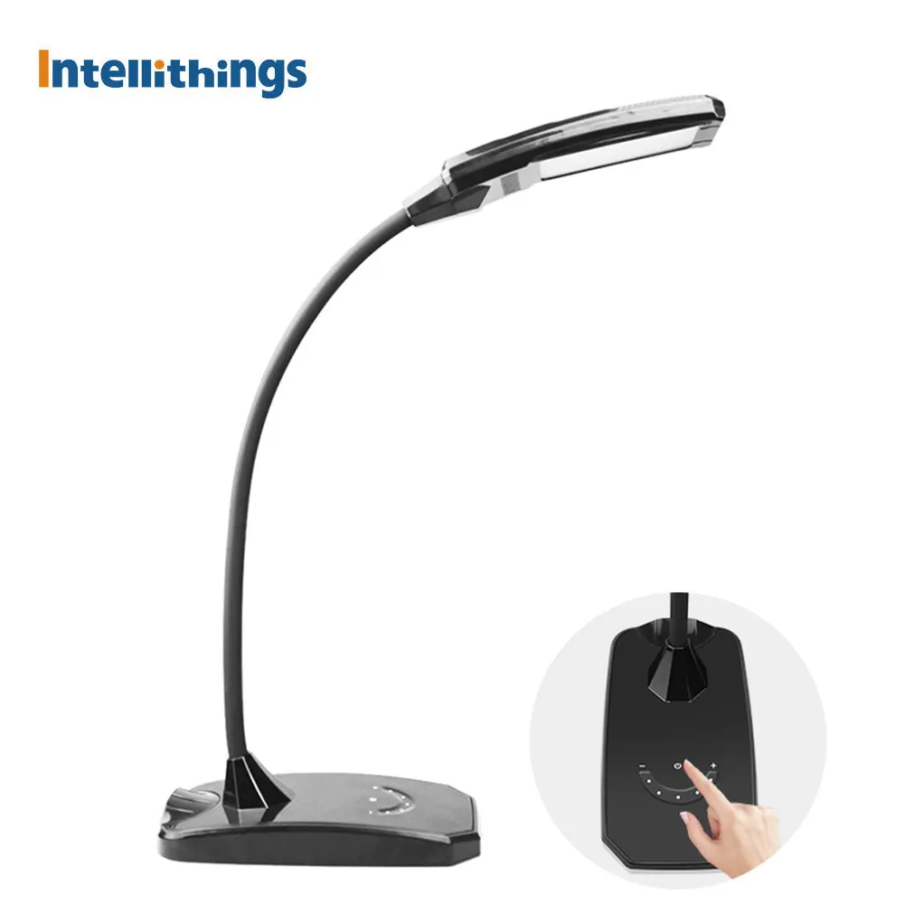 Светодиодная настольная лампа Intellithings, умный приглушаемый светильник с Wi-Fi, с USB-портом для зарядки, с поддержкой Alexa Google Tuya и управлением чер...
Светодиодная настольная лампа Intellithings, умный приглушаемый светильник с Wi-Fi, с USB-портом для зарядки, с поддержкой Alexa Google Tuya и управлением чер...