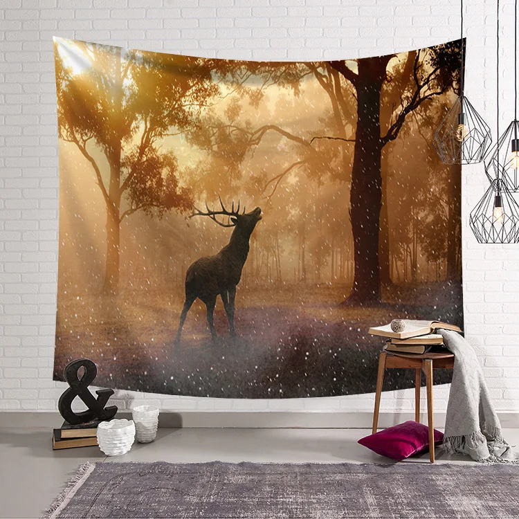 Custom 3D Deer Printed Mandala Soft Polyester tapestry home decoration tapestry psychedelic hippies free delivery wall hanging
Custom 3D Deer Printed Mandala Soft Polyester tapestry home decoration tapestry psychedelic hippies free delivery wall hanging
