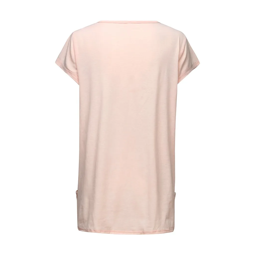 Women Maternity Short Sleeve Comfy Layered Nursing Top T-shirt For Breastfeeding(Pink )
Women Maternity Short Sleeve Comfy Layered Nursing Top T-shirt For Breastfeeding(Pink )