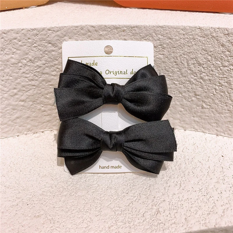 2021 New Korea Style Simpel Cute Children's Hairpin Solid Color Fabric Bow Sweet Hair Clips for Girl Fashion Hair Accessories
2021 New Korea Style Simpel Cute Children's Hairpin Solid Color Fabric Bow Sweet Hair Clips for Girl Fashion Hair Accessories