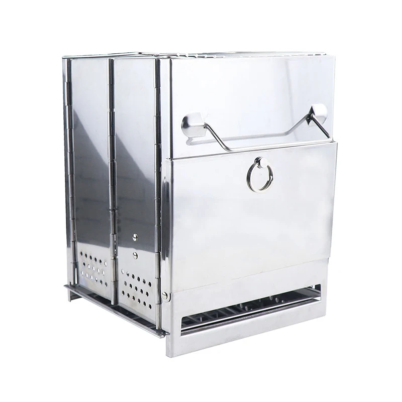 BBQ Square Box Stainless Steel Portable Foldable Barbecue Box For Outdoor Camping Outing Outdoor Gear Exterior
BBQ Square Box Stainless Steel Portable Foldable Barbecue Box For Outdoor Camping Outing Outdoor Gear Exterior