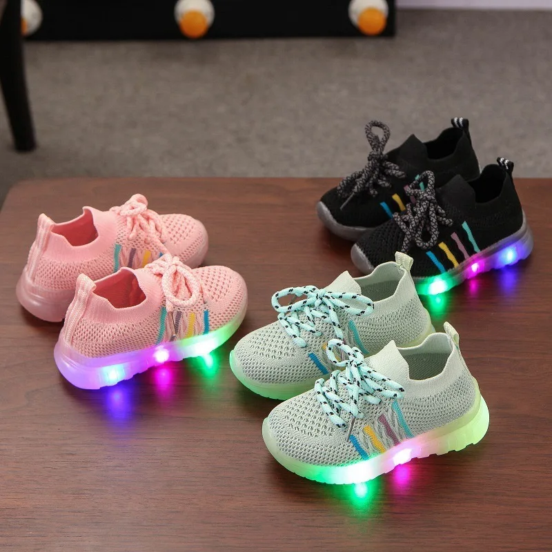 2021 Summer Children's Stitching Mesh Fly Woven Breathable Kids Coconut Shoes Boys and Girls Sports Lighted Kids Shoes CS177
2021 Summer Children's Stitching Mesh Fly Woven Breathable Kids Coconut Shoes Boys and Girls Sports Lighted Kids Shoes CS177