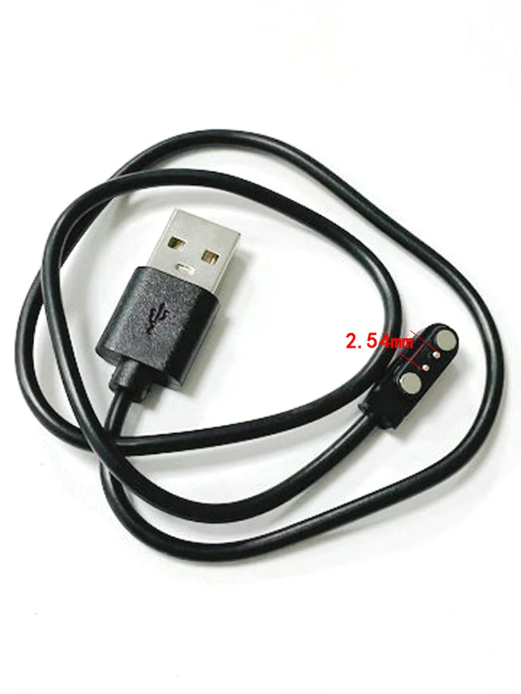 2pin USB Magnetic Charging Cable 2.54 pitch usb to 2 pogo pin Magnetic Charger Cable Male for Smart Watch GT88 G3 KW18 Y3 GT68
2pin USB Magnetic Charging Cable 2.54 pitch usb to 2 pogo pin Magnetic Charger Cable Male for Smart Watch GT88 G3 KW18 Y3 GT68