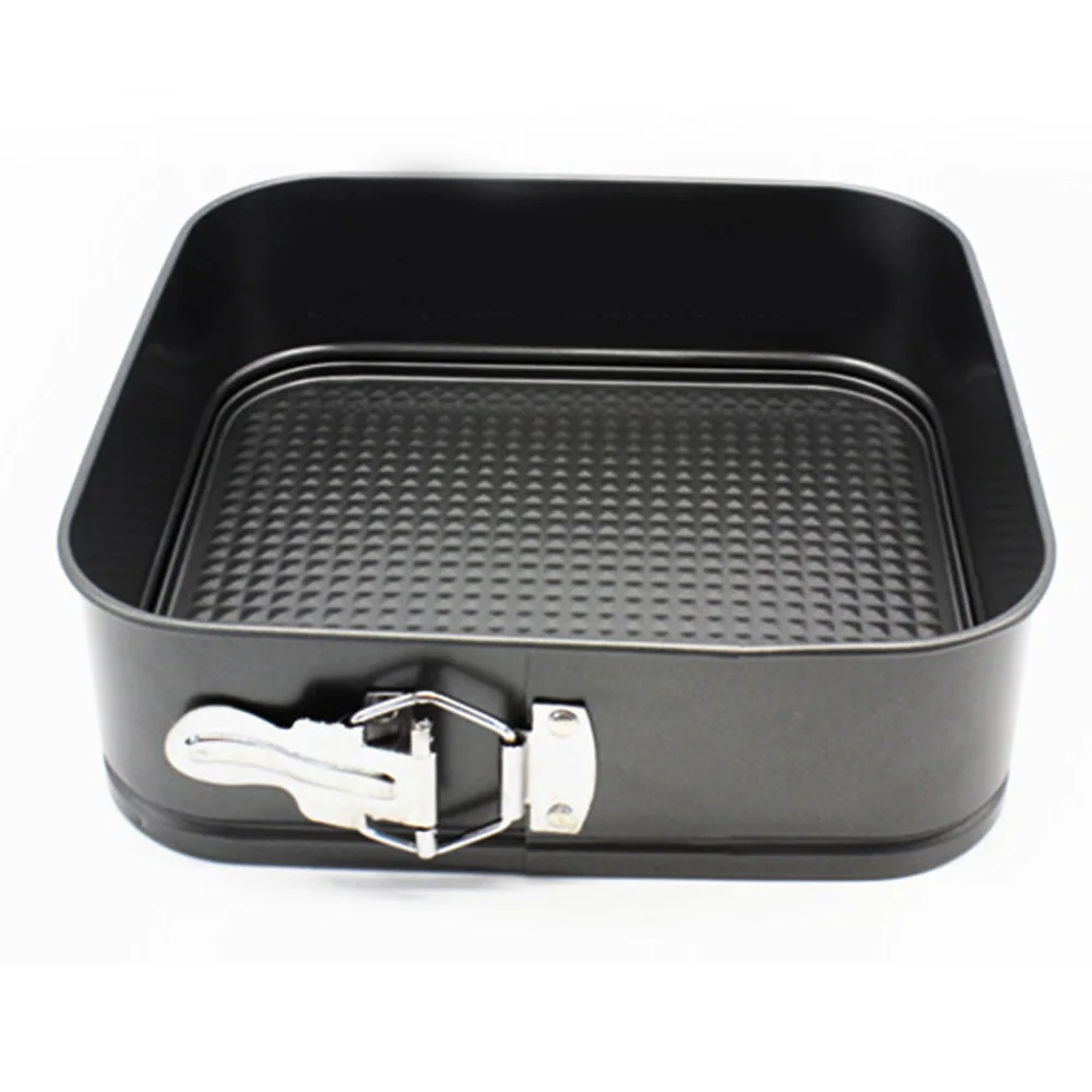 3PCS Square Nnon Stick Springform Cake Baking Bake Tin Pan Tray Bakeware Tool Heat Resistance High Quality
3PCS Square Nnon Stick Springform Cake Baking Bake Tin Pan Tray Bakeware Tool Heat Resistance High Quality