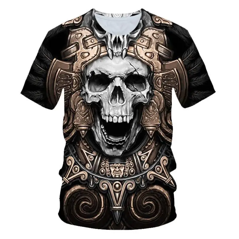 New product hot sale men's summer skull poker print men's short-sleeved T-shirt 3D T-shirt casual breathable season hip-hop hip-
New product hot sale men's summer skull poker print men's short-sleeved T-shirt 3D T-shirt casual breathable season hip-hop hip-