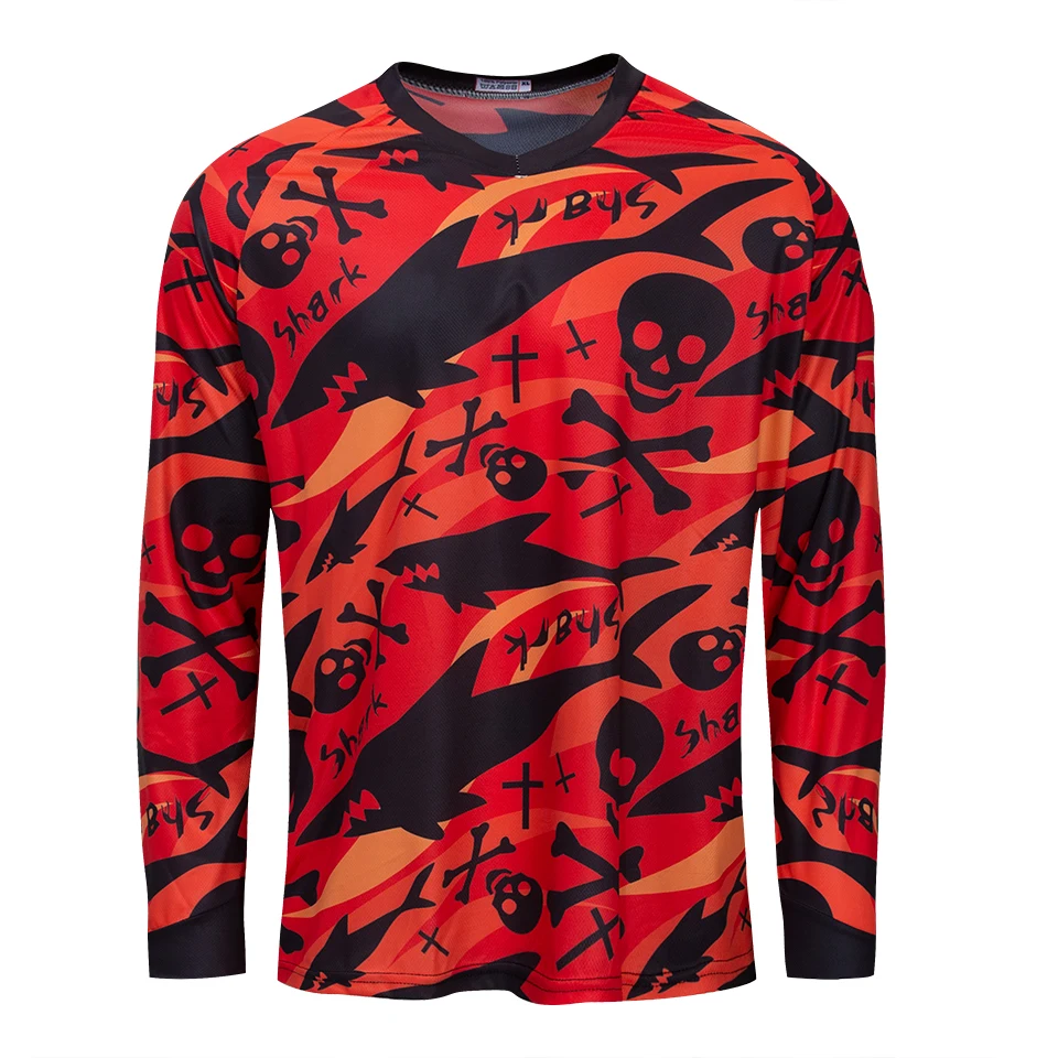 Skull downhill moto cross jersey Men funny cycling clothing offroad MTB mountain bike clothes DH enduro bicycle shirt motocross
Skull downhill moto cross jersey Men funny cycling clothing offroad MTB mountain bike clothes DH enduro bicycle shirt motocross