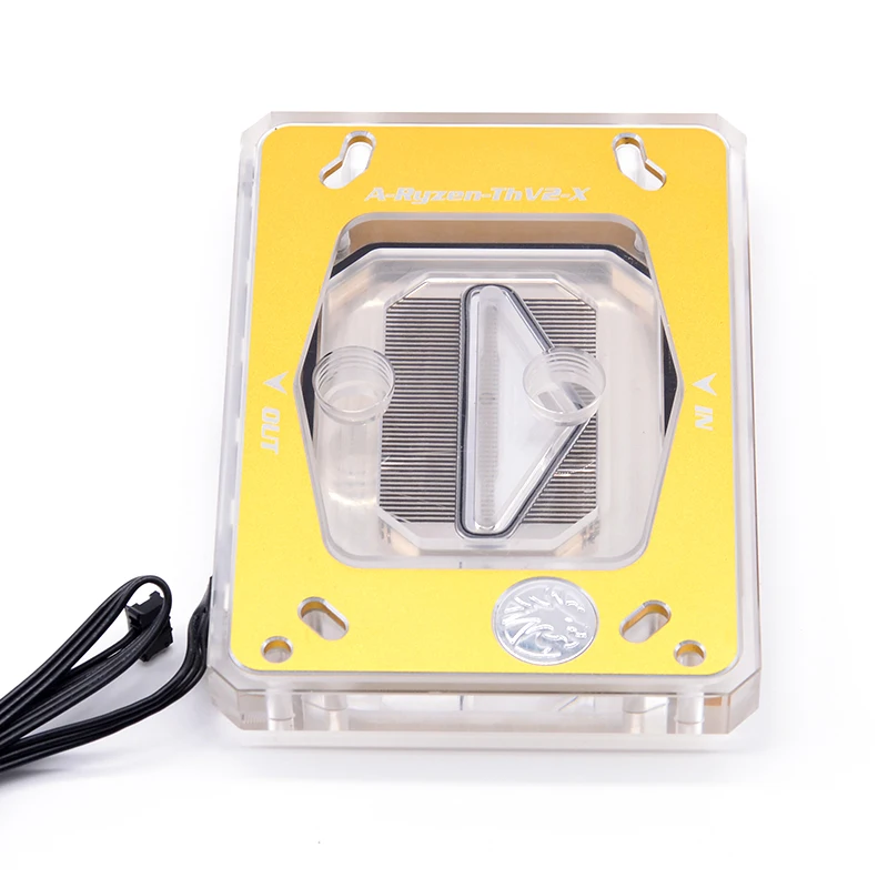 Bykski CPU Water Block use for AMD RYZEN3000 AM3 AM3+ AM4 1950X TR4 X399 X570 Motherboard /5V 3PIN RGB Light to Motherboard AURA
Bykski CPU Water Block use for AMD RYZEN3000 AM3 AM3+ AM4 1950X TR4 X399 X570 Motherboard /5V 3PIN RGB Light to Motherboard AURA