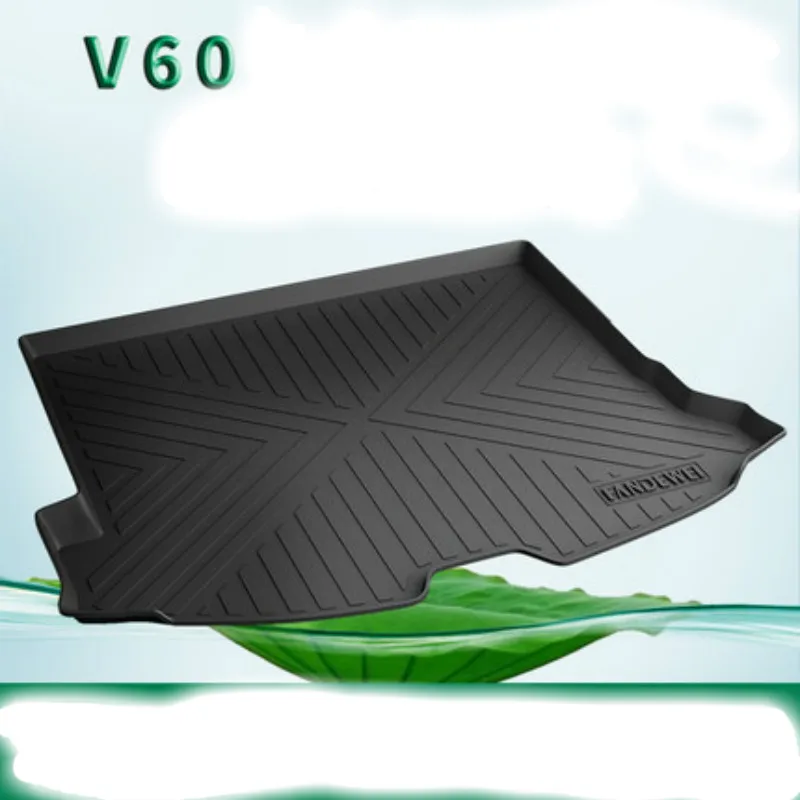 Специальные резиновые коврики для багажника автомобиля TPV 2009-2018 года Volvo S40 S60L S80L