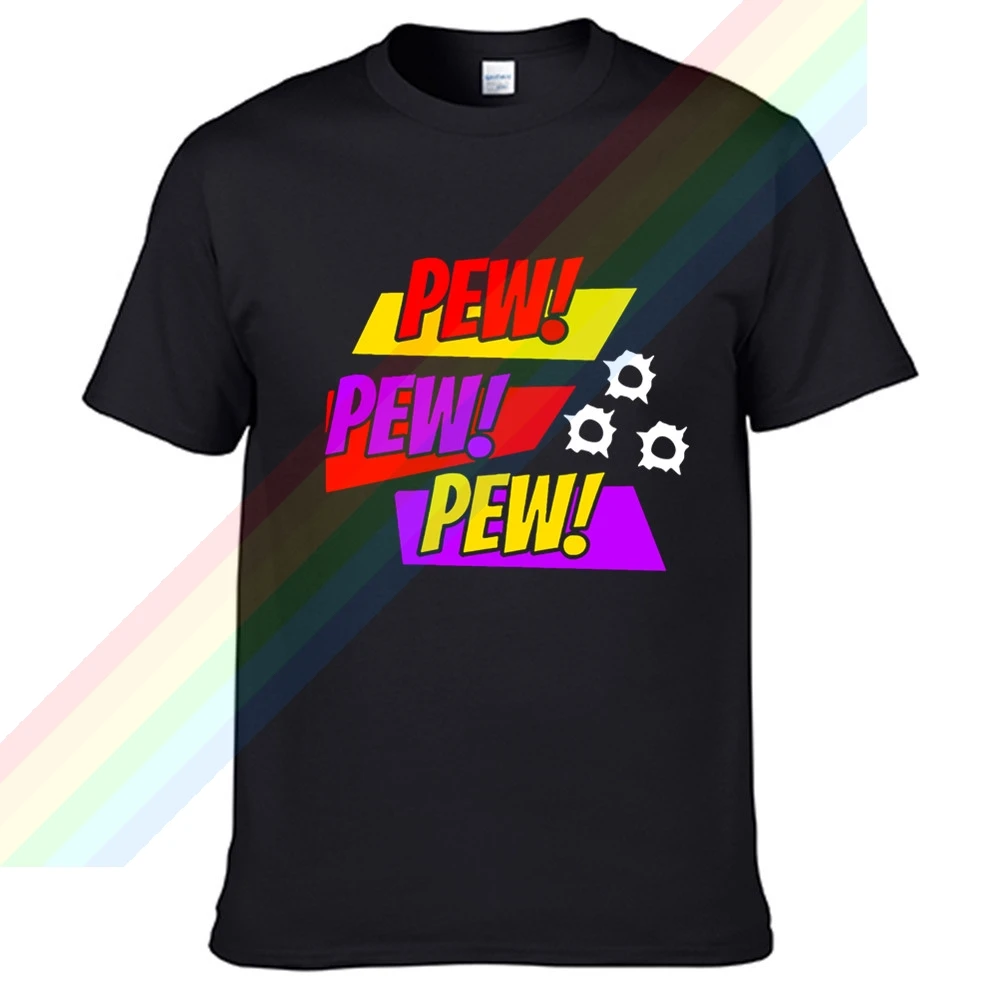 PEW PEW The Mark Of A Gun Hole T Shirt For Men Limitied Edition Unisex Brand T-shirt Cotton Amazing Short Sleeve Tops
PEW PEW The Mark Of A Gun Hole T Shirt For Men Limitied Edition Unisex Brand T-shirt Cotton Amazing Short Sleeve Tops