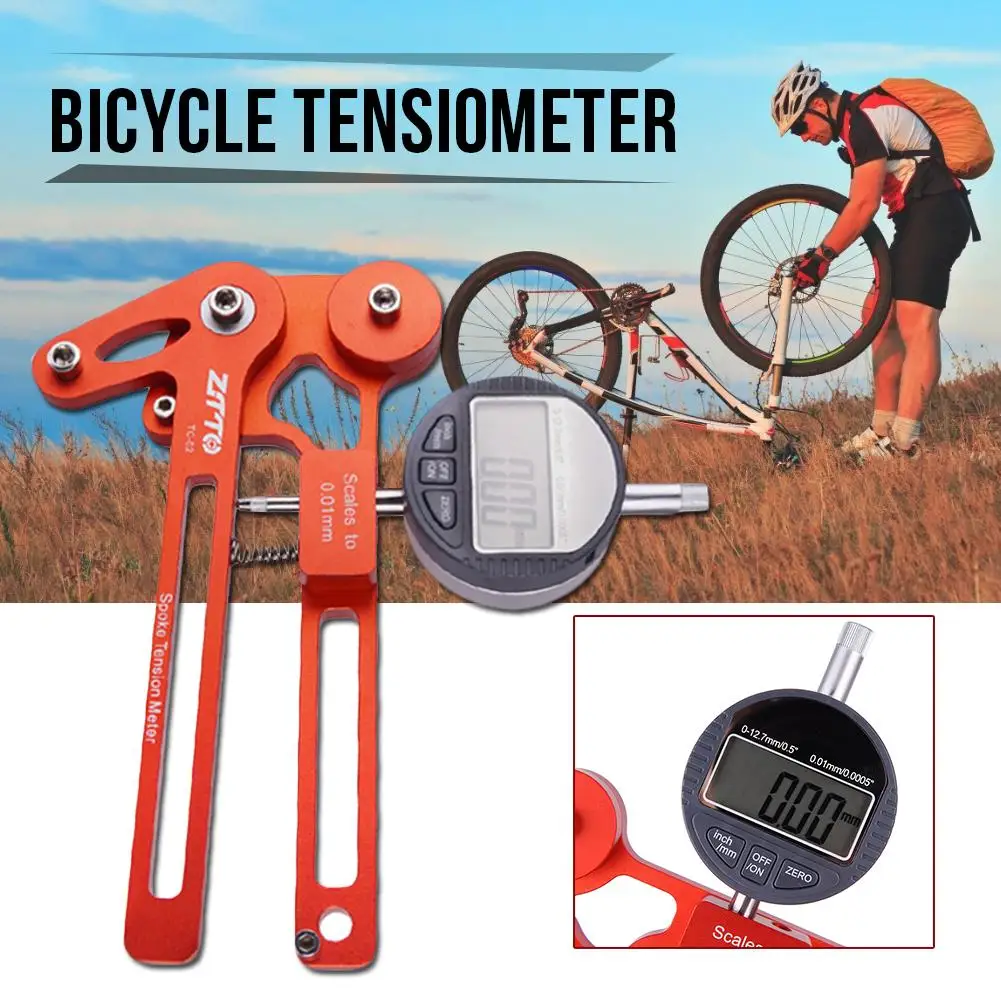 Bicycle Spoke Tension Meter Electronic Watch Wire Tension Adjustment Wheel Set Correction Rim Bicycle Spoke Repair Tool
Bicycle Spoke Tension Meter Electronic Watch Wire Tension Adjustment Wheel Set Correction Rim Bicycle Spoke Repair Tool