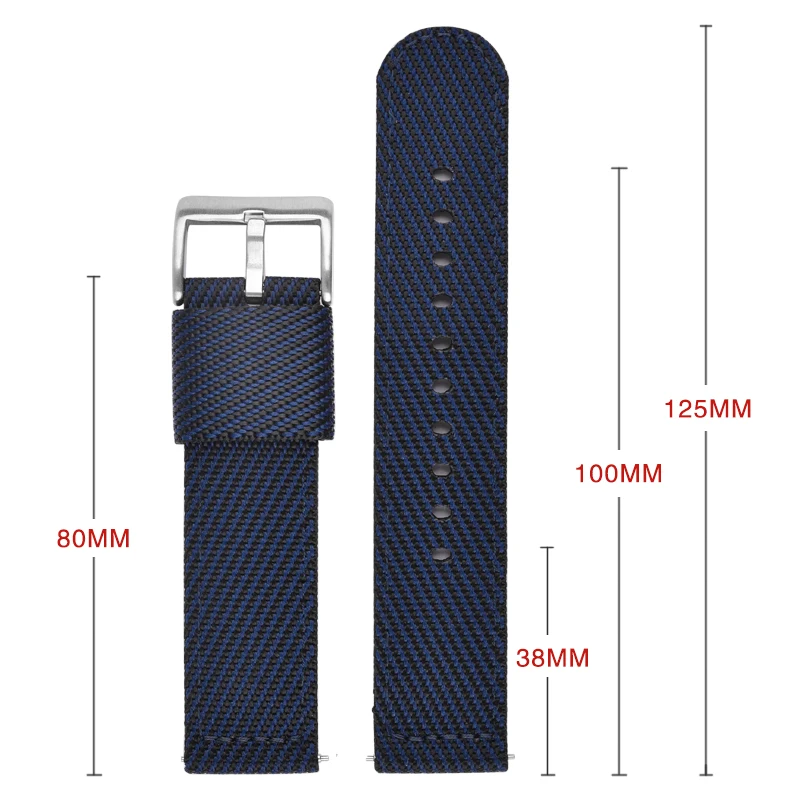 Easyfit Woven Nylon Wrist Strap For UMIDIGI Uwatch 2S 3S Watchband Uwatch2 Urun S Band Bracelet Replacement Wriststrap | Наручные часы