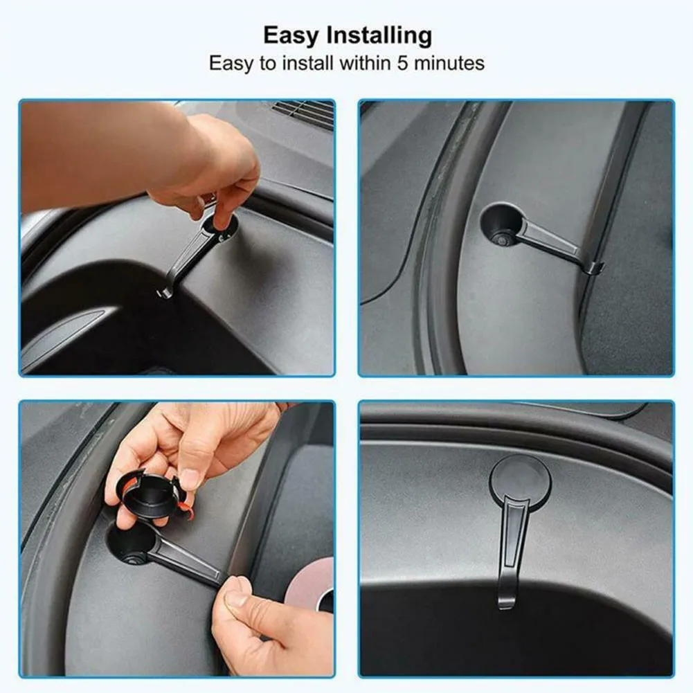 Screw Front Trunk Hook Simple And Quick To Install Storage Trunk ABS Accessorie Cover Easy To Use.
Screw Front Trunk Hook Simple And Quick To Install Storage Trunk ABS Accessorie Cover Easy To Use.