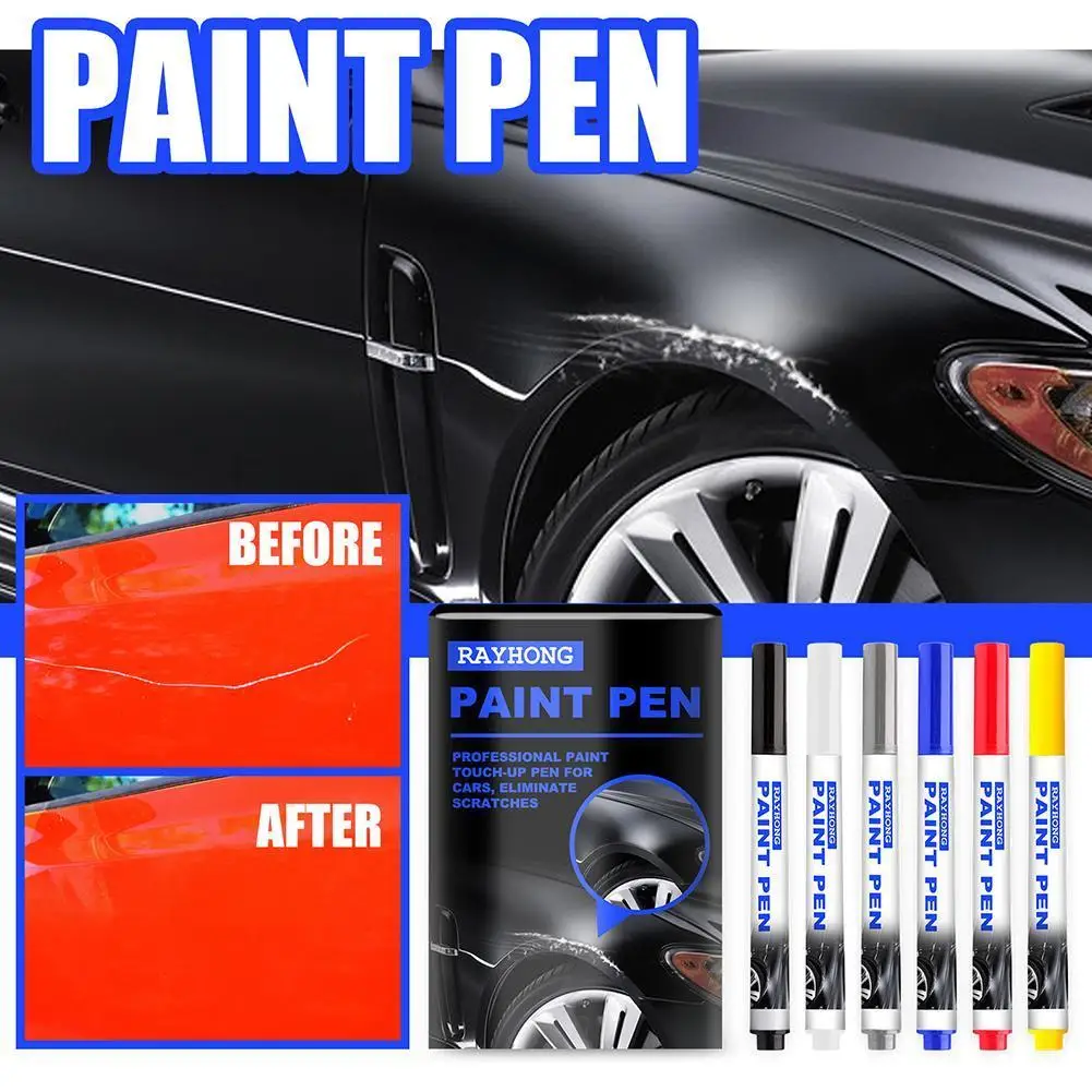 

Car Scratch Repair Paint Pen Tire Oil Pen Wheel Rubber Water Proof Permanent Retouching Marker