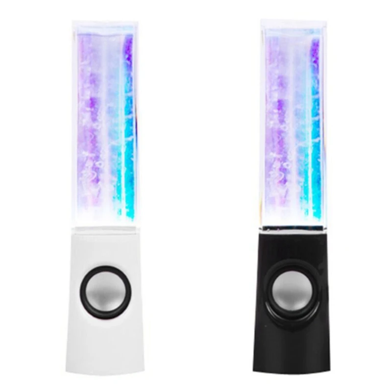 2PCS LED Light Speakers Dancing Water Music Fountain Light for PC Laptop for Phone Portable Desk Stereo Speaker 
2PCS LED Light Speakers Dancing Water Music Fountain Light for PC Laptop for Phone Portable Desk Stereo Speaker