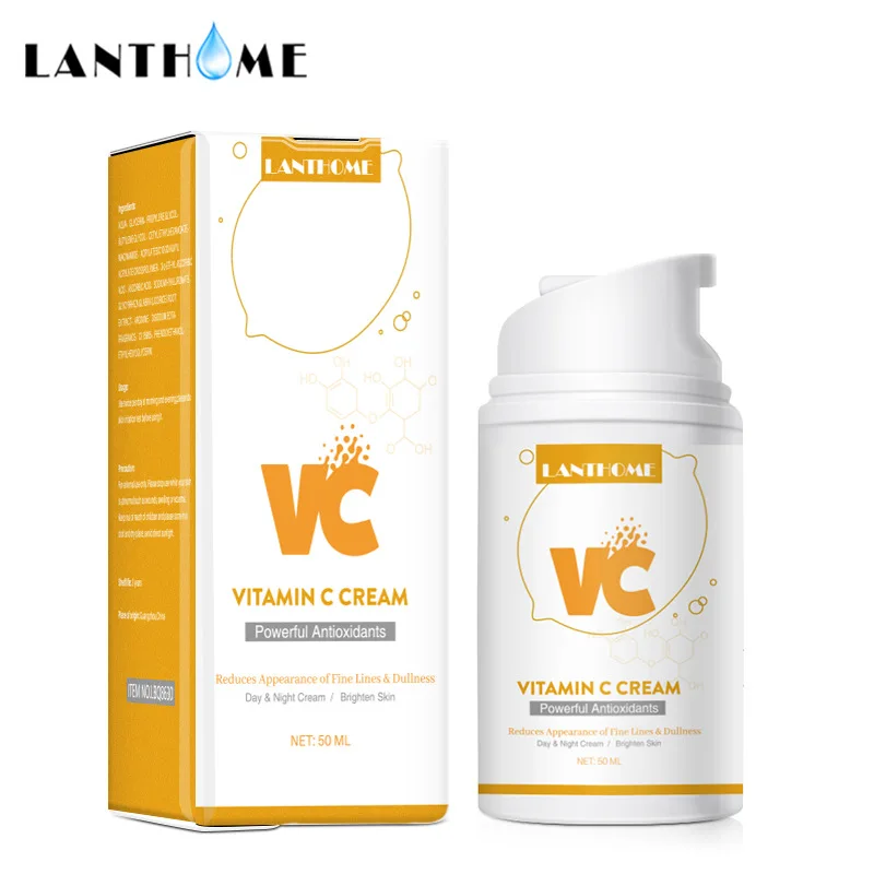 50g Vitamin C Brightening Anti-aging Hydrating Moisturizing Face Cream Anti-Wrinkles Deep Nourishment Remove Dark Spots
50g Vitamin C Brightening Anti-aging Hydrating Moisturizing Face Cream Anti-Wrinkles Deep Nourishment Remove Dark Spots