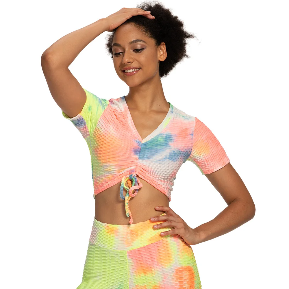 Женский жаккардовый топ на завязках с коротким рукавом, без рукавов
Женский жаккардовый топ на завязках с коротким рукавом, без рукавов