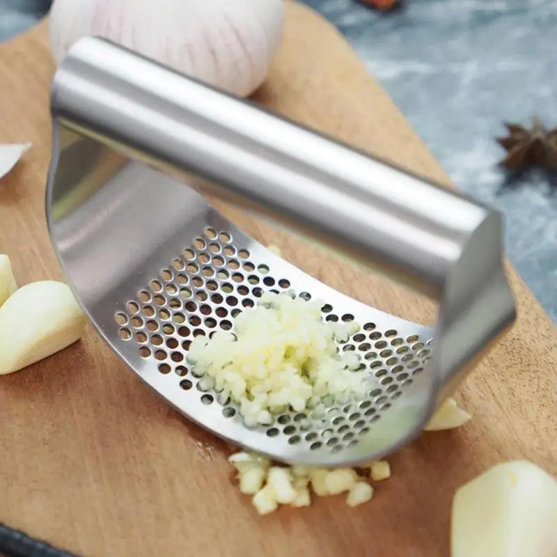 Multi-Function Manual Garlic Press Curved Garlic Grinding Slicer Chopper Steel Garlic Presses Cooking Gadgets Tool
Multi-Function Manual Garlic Press Curved Garlic Grinding Slicer Chopper Steel Garlic Presses Cooking Gadgets Tool