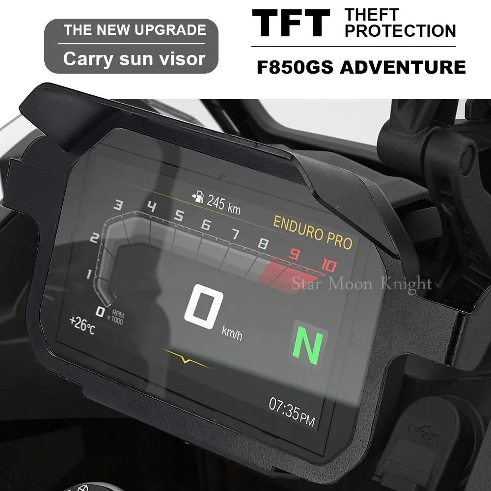 Motorcycle For BMW F850GS Adventure F 850 GS ADV Accessories Meter Frame TFT Theft Protection Screen Protector Instrument Guard
Motorcycle For BMW F850GS Adventure F 850 GS ADV Accessories Meter Frame TFT Theft Protection Screen Protector Instrument Guard