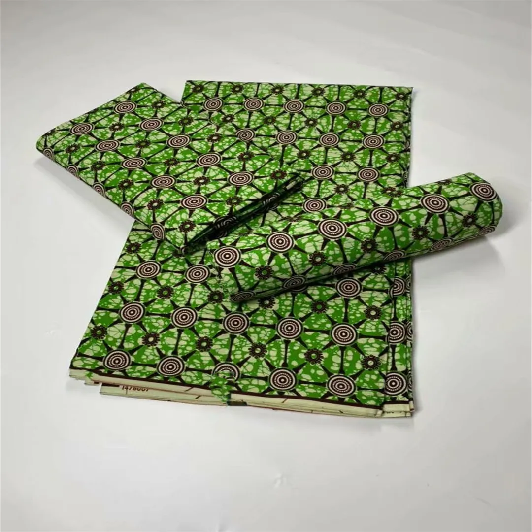 2021 Latest Veritable African Real Wax Print Fabric 100% cotton Nigerian Batik Style Ankara wax Fabric 6 yards for Wedding Dress
2021 Latest Veritable African Real Wax Print Fabric 100% cotton Nigerian Batik Style Ankara wax Fabric 6 yards for Wedding Dress