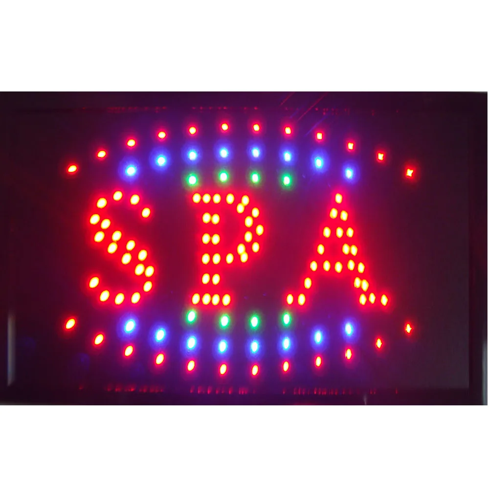 Graphics New Neon Spa shop open sign eye catching Flashing Lights Animated Led Sign 10X19 inch- Wholesale
Graphics New Neon Spa shop open sign eye catching Flashing Lights Animated Led Sign 10X19 inch- Wholesale