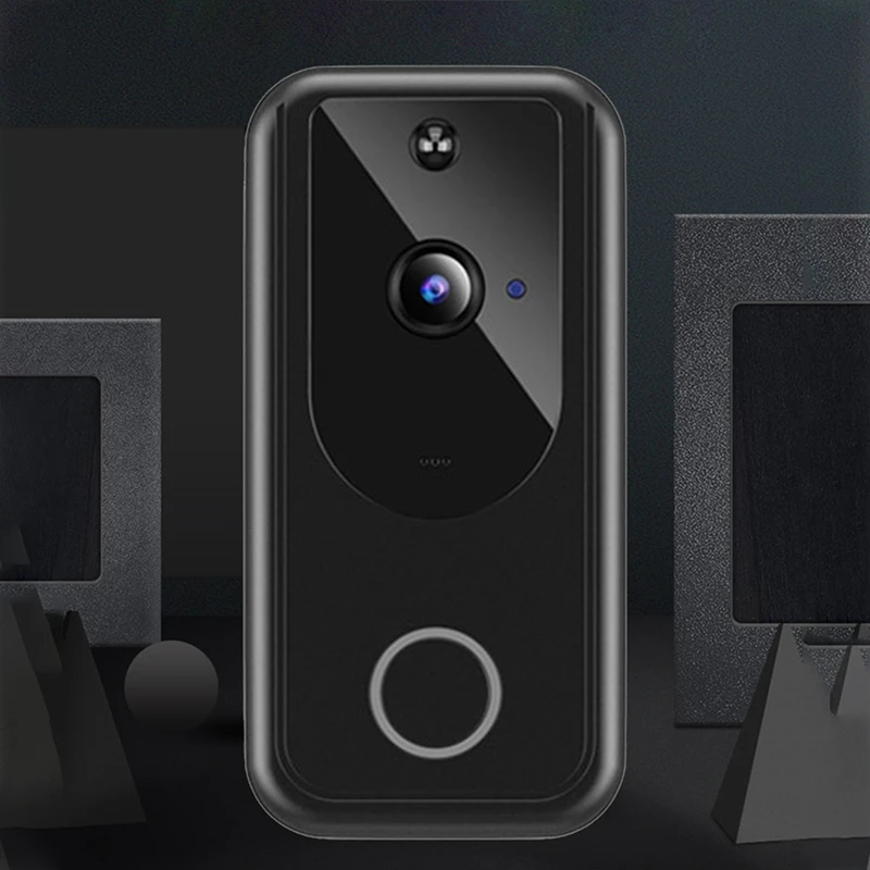 Video Doorbell WiFi High-Definition Wide-Angle ligent Alarm Super Battery Life Voice Call Night Vision
Video Doorbell WiFi High-Definition Wide-Angle ligent Alarm Super Battery Life Voice Call Night Vision