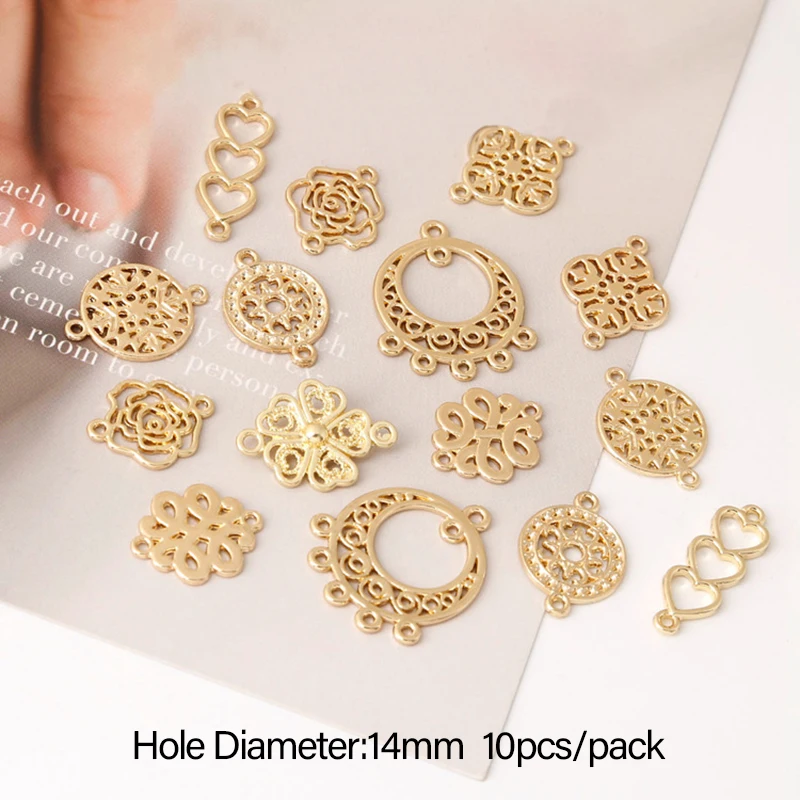 10pcs Flower Round Shape Charms With Hole Metal Charm Pendant For DIY Jewelry Earring Findings Supplies Accessories
10pcs Flower Round Shape Charms With Hole Metal Charm Pendant For DIY Jewelry Earring Findings Supplies Accessories
