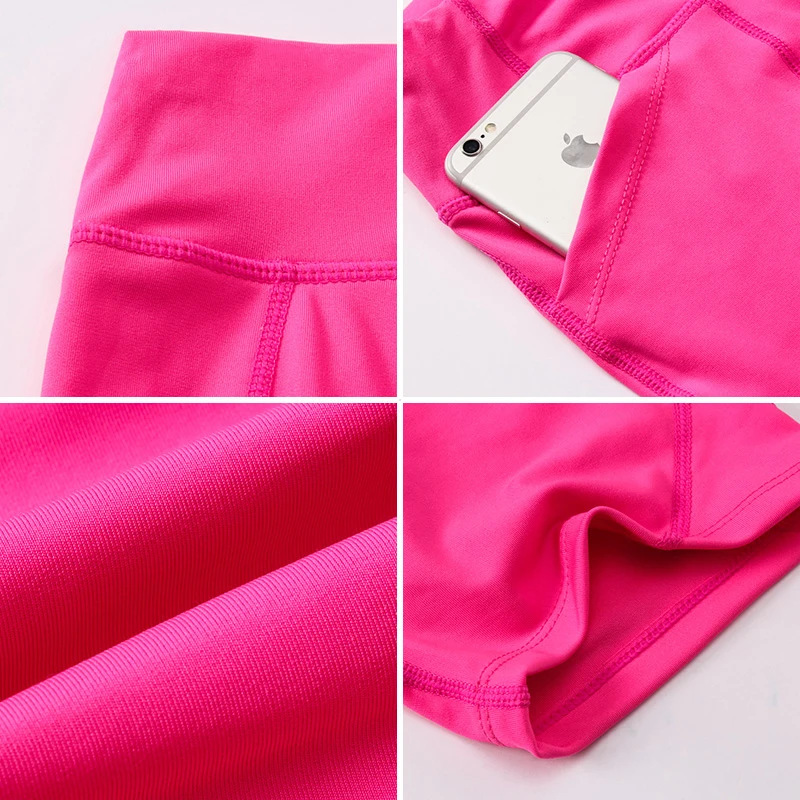 Women Sport Yoga Shorts Stretchy Sport Leggings Bicycles Side Pocket Yoga Shorts High Waist Seamless Pants Workout Gym Leggings
Women Sport Yoga Shorts Stretchy Sport Leggings Bicycles Side Pocket Yoga Shorts High Waist Seamless Pants Workout Gym Leggings