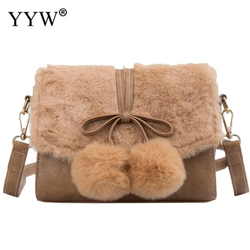 Plush Easy Matching Shoulder Bag Chinese Style Soft Surface Crossbody Bags With Fur Ball Square Shape Solid Messenger Bag Tote
Plush Easy Matching Shoulder Bag Chinese Style Soft Surface Crossbody Bags With Fur Ball Square Shape Solid Messenger Bag Tote