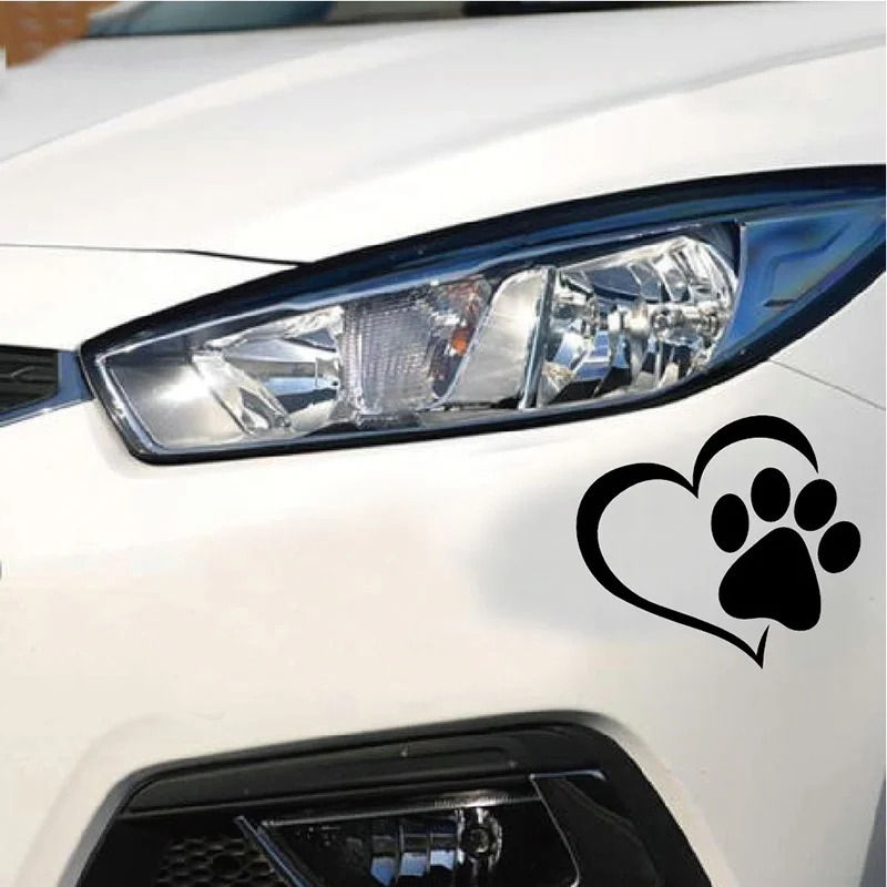 11*9.5cm Cute Dog Paw Peach Heart Car-Sticker Automobiles Motorcycles Window Bumper Laptop Vinyl Decal PVC Decorative Goods
11*9.5cm Cute Dog Paw Peach Heart Car-Sticker Automobiles Motorcycles Window Bumper Laptop Vinyl Decal PVC Decorative Goods
