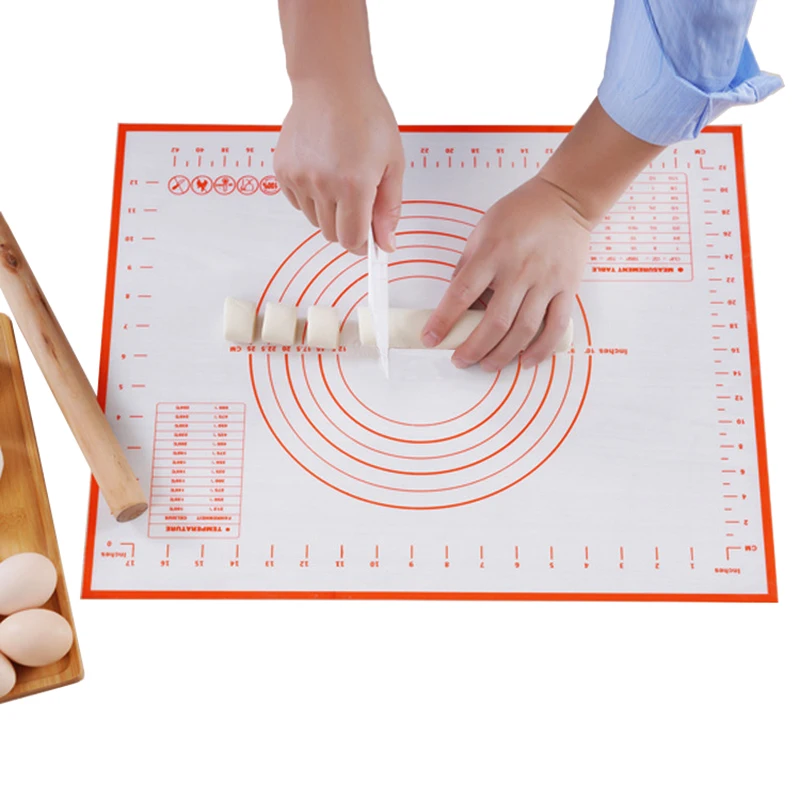 60*40CM Non-Stick Silicone Baking Mat Pad Baking Sheet Glass Fiber Rolling Dough Mat Cookie Macaron Baking Mat Pastry Tools 15
60*40CM Non-Stick Silicone Baking Mat Pad Baking Sheet Glass Fiber Rolling Dough Mat Cookie Macaron Baking Mat Pastry Tools 15