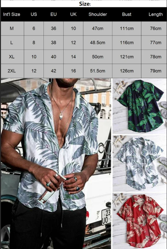 2021 Fashion Men Short Sleeve Hawaiian Shirt Top Fruit Print Shirt Plus Size Summer Casual Beach Shirt for Men
2021 Fashion Men Short Sleeve Hawaiian Shirt Top Fruit Print Shirt Plus Size Summer Casual Beach Shirt for Men