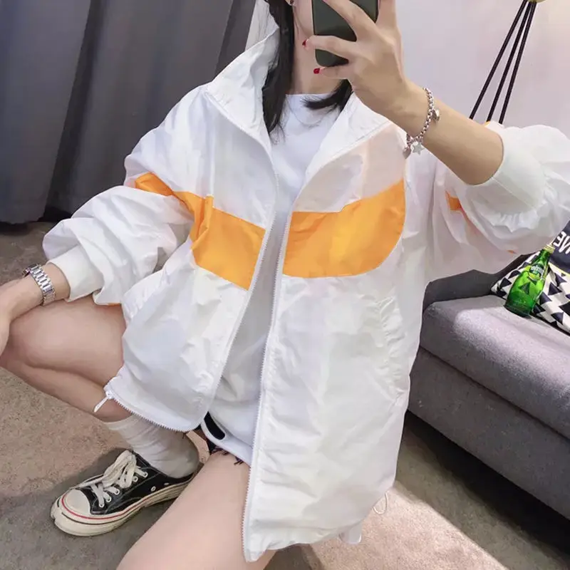 Loose and foreign style yellow Baseball Jacket Women's 2021 spring new sports short jacket sunscreen clothing European fashion
Loose and foreign style yellow Baseball Jacket Women's 2021 spring new sports short jacket sunscreen clothing European fashion
