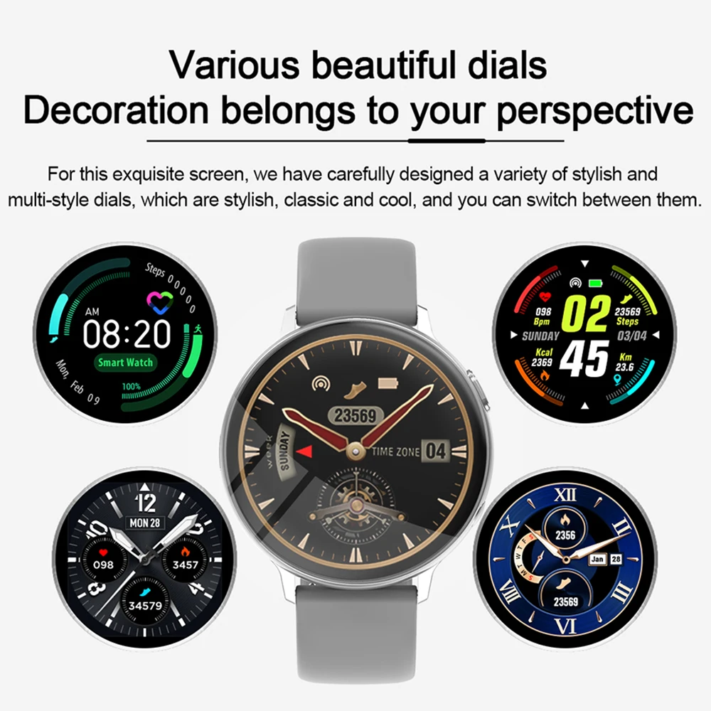 Smart Watch Wireless Charging Bluetooth Call Fitness Bracelet Heart Rate Monitor Activity Tracker Blood Pressure Smartwatch IOS
Smart Watch Wireless Charging Bluetooth Call Fitness Bracelet Heart Rate Monitor Activity Tracker Blood Pressure Smartwatch IOS