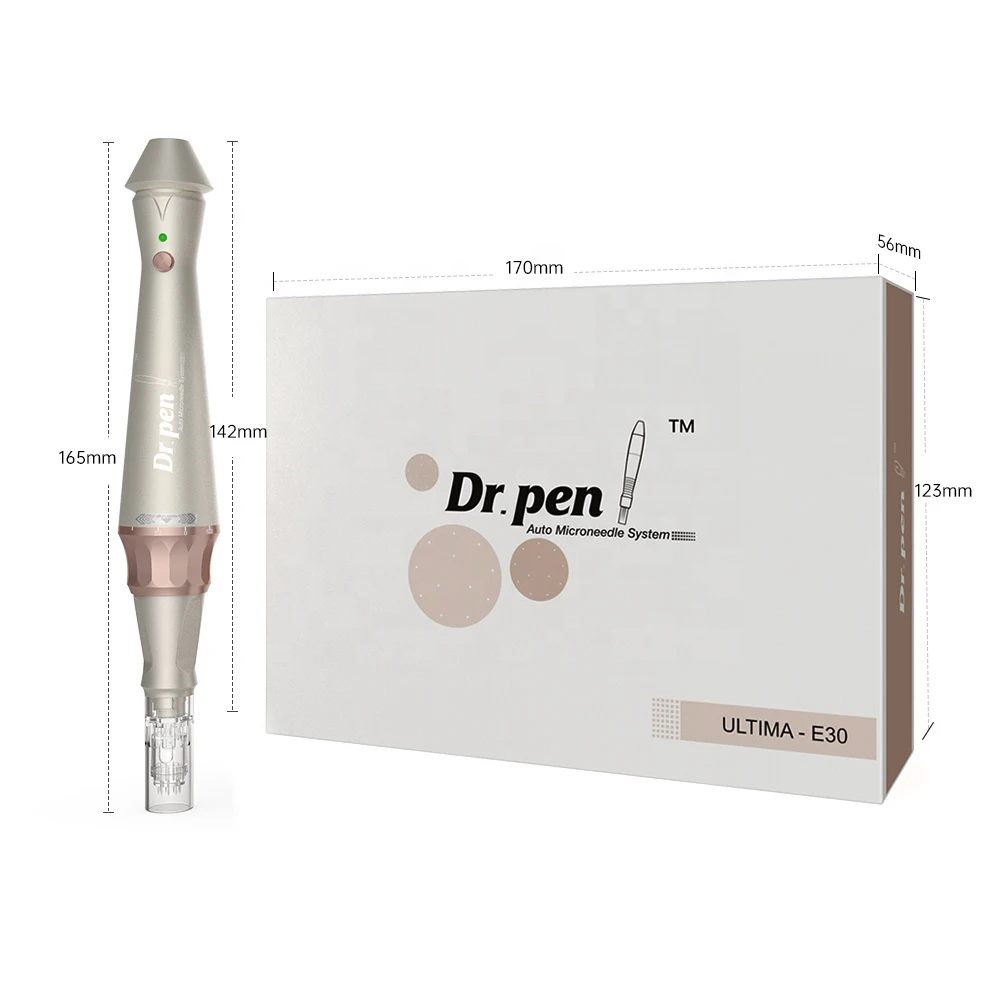 Dr.pen E30 Wireless Micro Needle Derma Pen Auto Dermapen Skin Care Machine 5 Levels Adjustment with 2 PCS Bayonet Needles
Dr.pen E30 Wireless Micro Needle Derma Pen Auto Dermapen Skin Care Machine 5 Levels Adjustment with 2 PCS Bayonet Needles