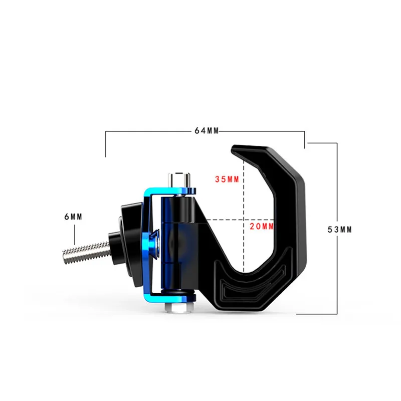 New High Quality Durable Strong Portable Motorcycle Luggage Hook Helmet Holder Bag Carry Eagle Claw Hanger Aluminum Alloy#294312
New High Quality Durable Strong Portable Motorcycle Luggage Hook Helmet Holder Bag Carry Eagle Claw Hanger Aluminum Alloy#294312